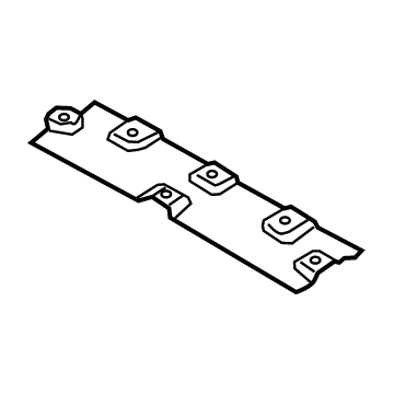 BMW 51-75-7-428-149 HEAT INSULATOR FLOOR PANEL T