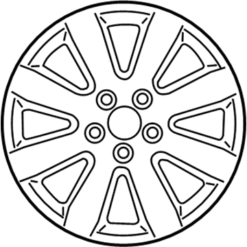 Toyota 42611-AC061 Wheel, Alloy