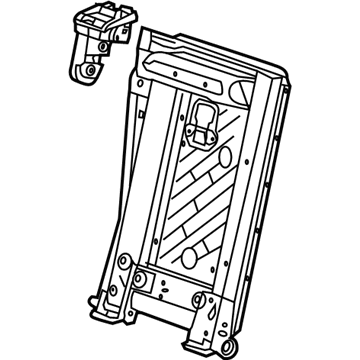 GM 13312086 Seat Back Frame