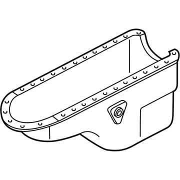 GM 12563902 Oil Pan