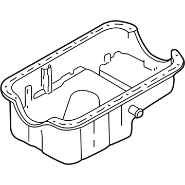 Infiniti 11110-0W000 Oil Pan Assembly