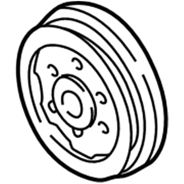 Nissan 12303-0W001 Pulley-Crankshaft