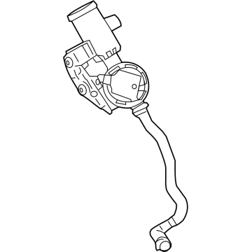 BMW 16-13-7-404-081 Vent Pipe With Dust Filter