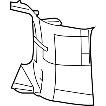 Mopar 1AX78HDAAE Panel-D Pillar