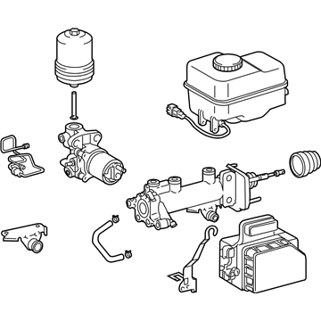 Lexus 47050-60500 Cylinder Assembly, Brake