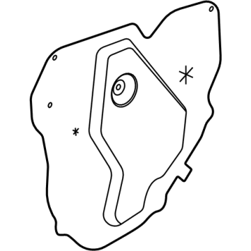 GM 42485196 Water Deflector