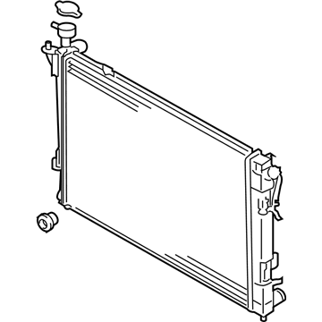 Hyundai 25310-2B970 Radiator Assembly