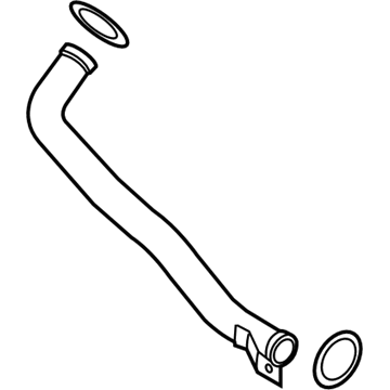 Hyundai 25460-2G201 Pipe & O-Ring Assembly-Water Inlet