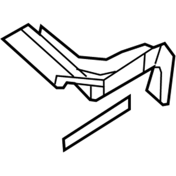 Mopar 5076542AF TROUGH-Deck Opening