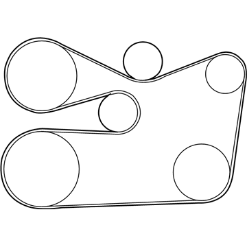 Lexus 90916-A2019 Fan & Alternator V Belt