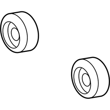 Lexus 16604-0P011 Pulley Sub-Assy, Idler