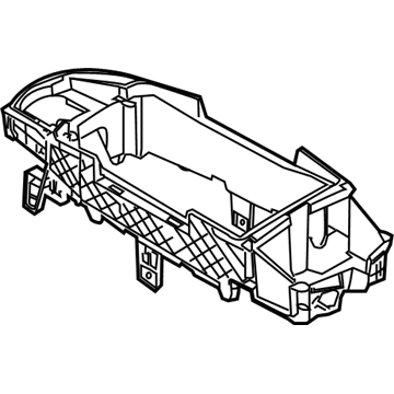 BMW 51-16-8-223-315 Carrier, Centre Armrest