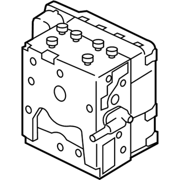 Toyota 44050-48320 ABS Control Unit