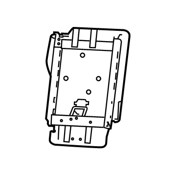 Mopar 68404592AA Frame-Rear Seat Back 40%