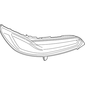 BMW 63-21-7-439-019 Tail Light Left