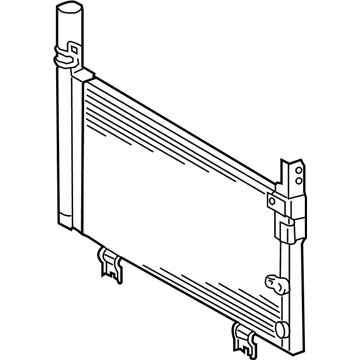 Lexus 88460-50231 CONDENSER Assembly