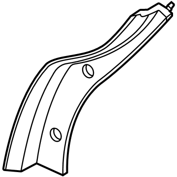 Ford LJ8Z-5822405-AC HANDLE ASY - DOOR - OUTER