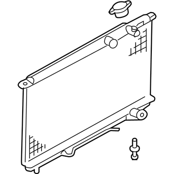 Kia 253103F800 Radiator Assembly