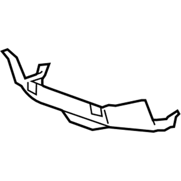 Honda 65750-TA0-A00ZZ Crossmember, RR. Floor