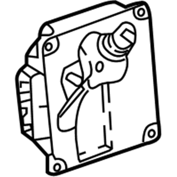 Lexus 89243-11030 COMPUTER, ABSORBER C