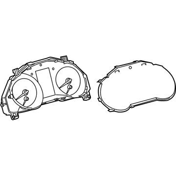 Toyota 83800-F4A70 Cluster Assembly