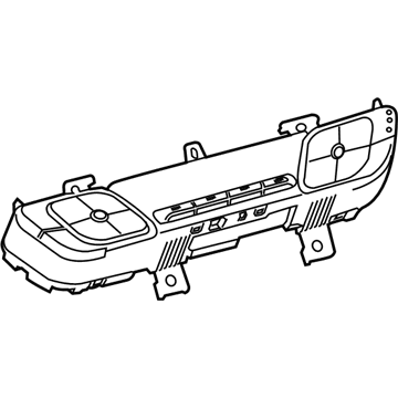 Toyota 55900-10600 Dash Control Unit