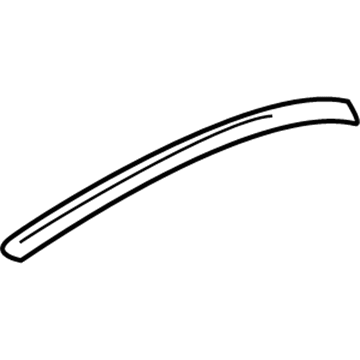BMW 51-44-8-400-153 Covering Headlining-Column Rear Left