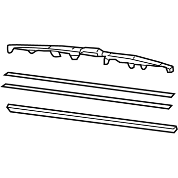 Lexus 85222-33241 Front Wiper Blade, Left