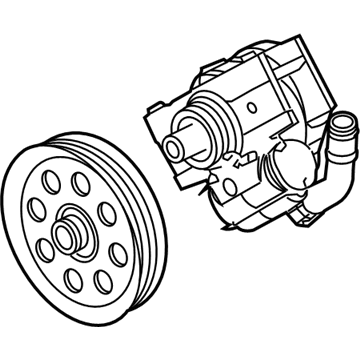 Ford BC3Z-3A696-C Power Steering Pump