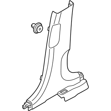 Kia 85845D9500WK Trim Assembly-Center Pillar