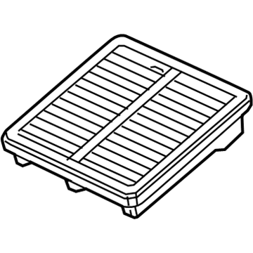 Honda 17220-RMX-000 Element Assembly, Air Cleaner