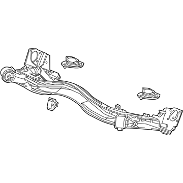 Honda 42100-T7X-A50 Beam Assembly, Rear Axle