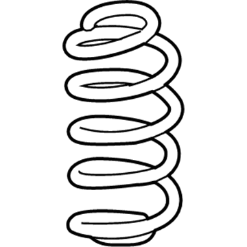 Honda 52441-T7X-A52 Spring, Rear