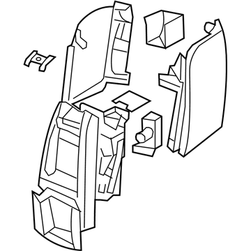 Mopar YQ031D5AG Console-Floor