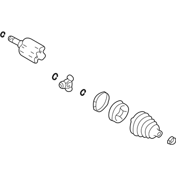 GM 26079536 Joint Kit, Front Wheel Drive Shaft Tri-Pot