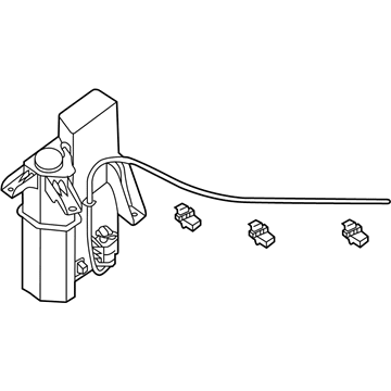 Nissan 28910-1PA0A Tank Assy-Windshield Washer