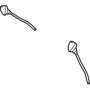 Nissan 28932-1PA0A Washer Nozzle Assembly, Passenger Side