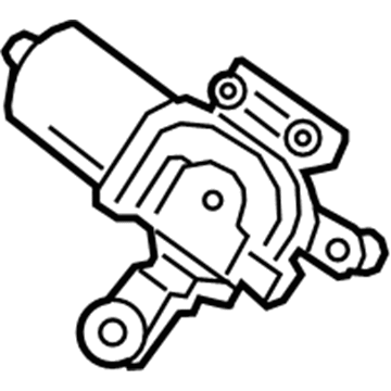 Nissan 28810-1PA0A Motor Assy-Windshield Wiper