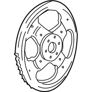 Ford F6DZ-6375-A Drive Plate