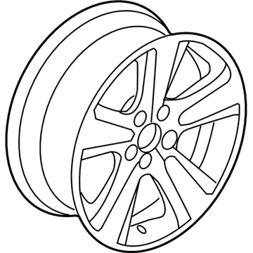 Acura 42700-STX-A32 Wheel, Al 18X8J (Tpms)