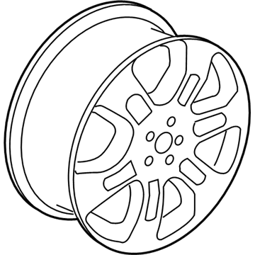 Acura 42700-STX-A01 Disk, Aluminum Wheel (18X8J) (TPMS) (Enkei)