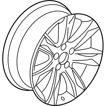Acura 42700-STX-A52 Wheel, Disk Al 19X8 1/2