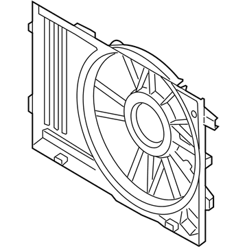 Kia 253501F500 SHROUD-Radiator