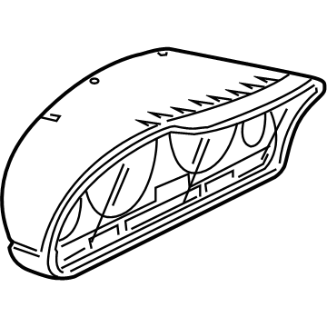 BMW 62-10-9-166-845 Instruments Combination Unco