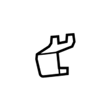 BMW 51-43-7-339-103 Deformation Plate, A-Pillar, Left