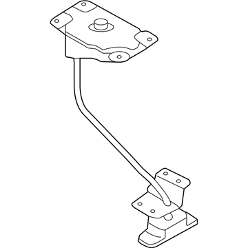 Hyundai 62800-B8000 Carrier Assembly-Spare Wheel