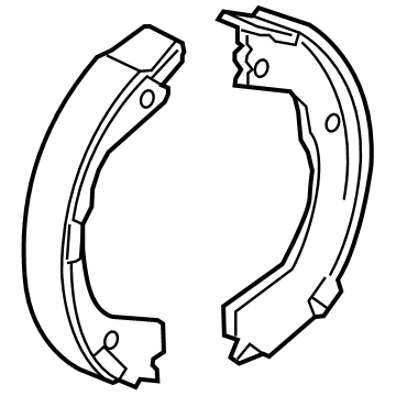 GM 23261448 Brake Shoes