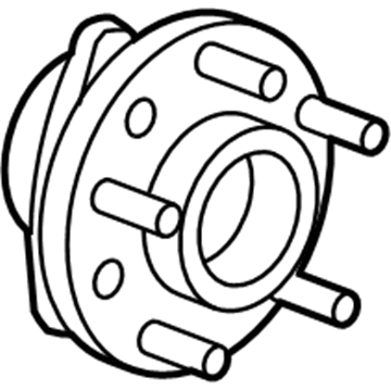 GM 19259596 Front Hub