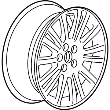 GM 20982450 Wheel, Alloy