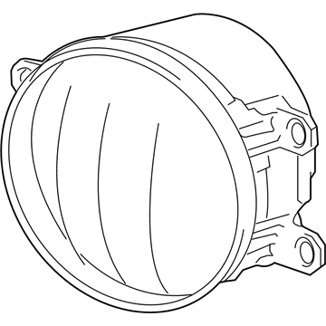 Lexus 81221-12230 Lamp Unit, Fog Lamp